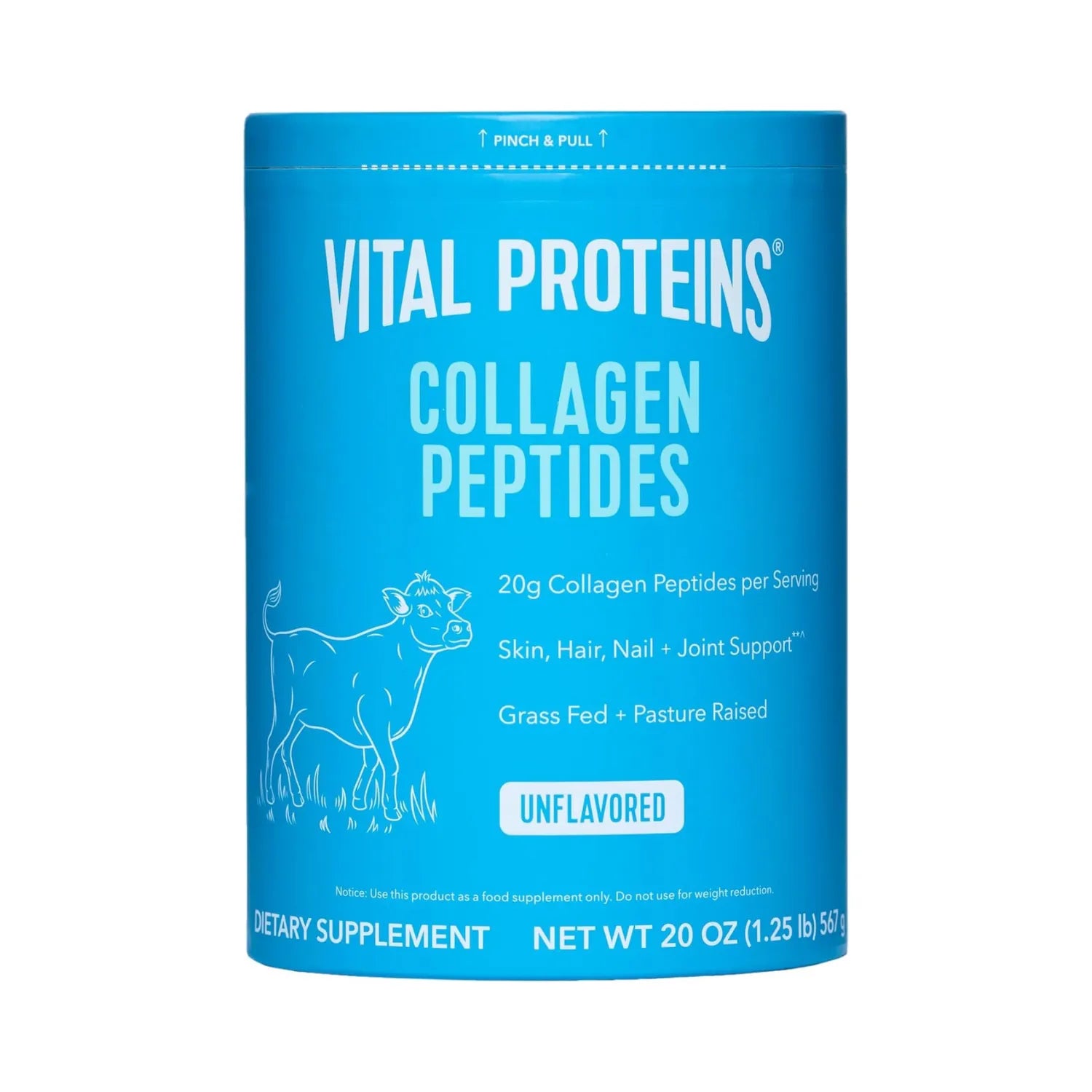 Vital proteins Collagen peptides Péptidos De Colágeno Sin Sabor 28 Servicios 567 Gramos