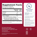 Vital Proteins Cartilage Collagen | Colágeno Tipo II | 30 Servicios 120 Cápsulas