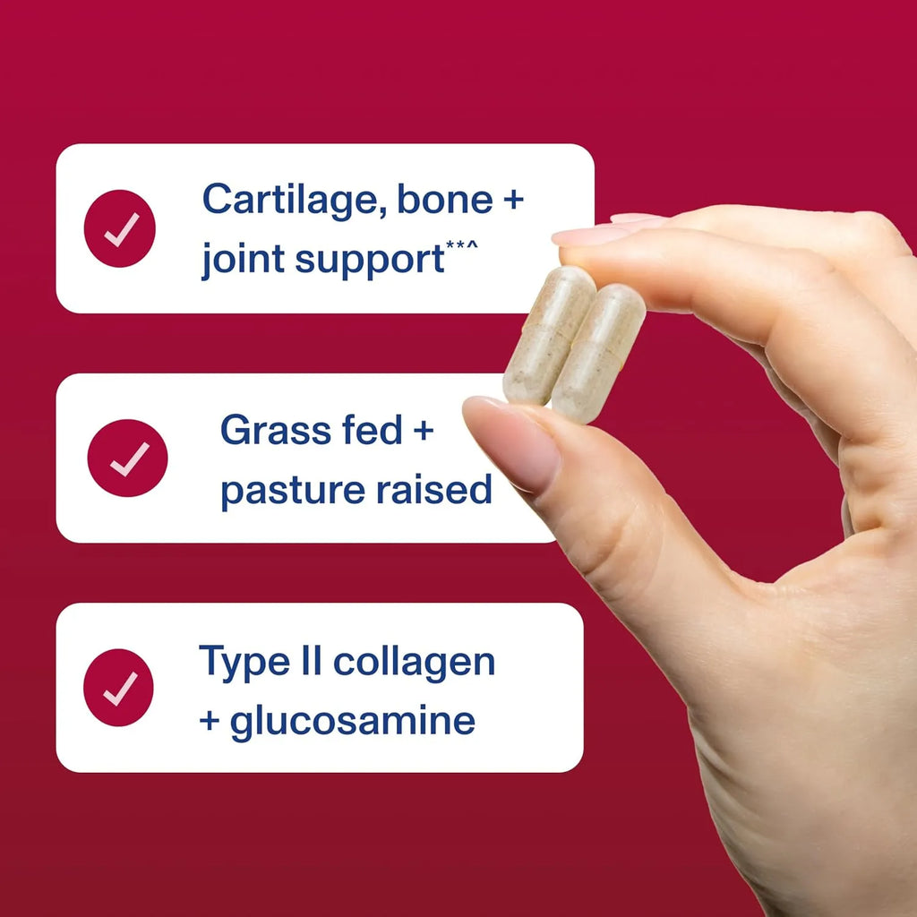 Vital Proteins Cartilage Collagen | Colágeno Tipo II | 30 Servicios 120 Cápsulas