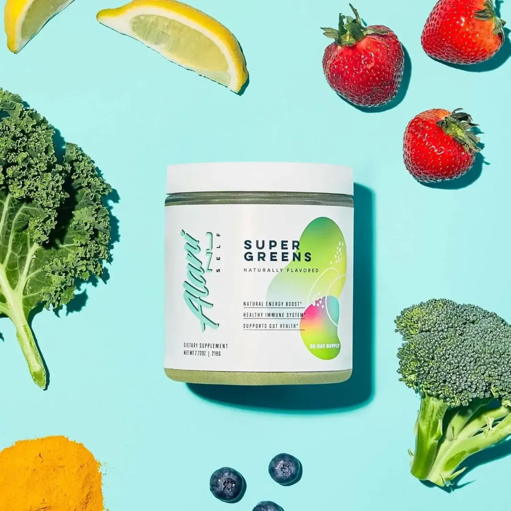 Alani Nu Super Greens | Superverduras con Probióticos y Enzimas Digestivas | 30 Servicios