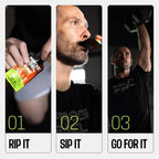 Frogfuel ultra energized pre entreno liquido 24 shots sfn mixed berry