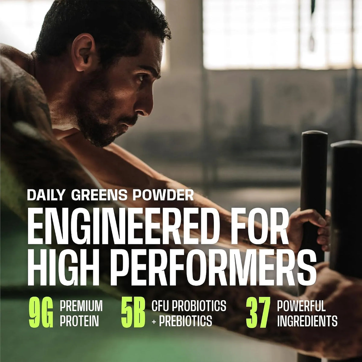 Proteína en polvo Frog Fuel Performance Greens, nanohidrolizada 5 mil millones de UFC de probióticos/prebióticos, 9 g de proteína, 7 aminoácidos esenciales, energía y soporte muscular, sabor limón-lima, 30 porciones.