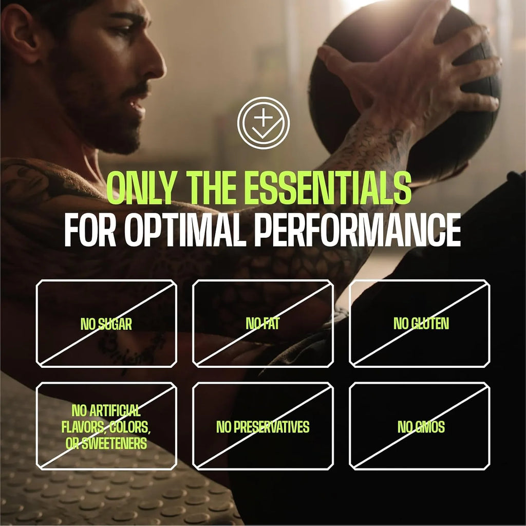 Proteína en polvo Frog Fuel Performance Greens, nanohidrolizada 5 mil millones de UFC de probióticos/prebióticos, 9 g de proteína, 7 aminoácidos esenciales, energía y soporte muscular, sabor limón-lima, 30 porciones.