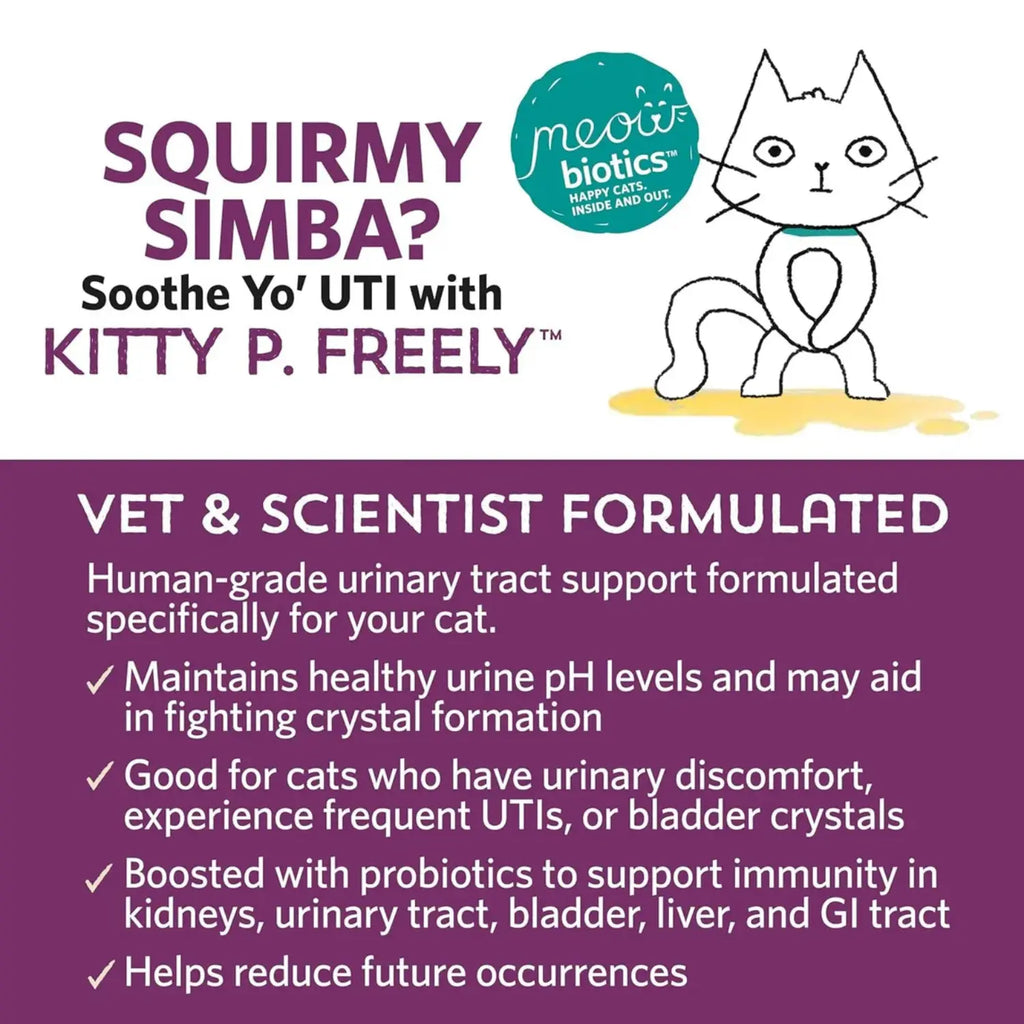 Fidobiotics Suplemento urinario para gatos 30serv Sfn