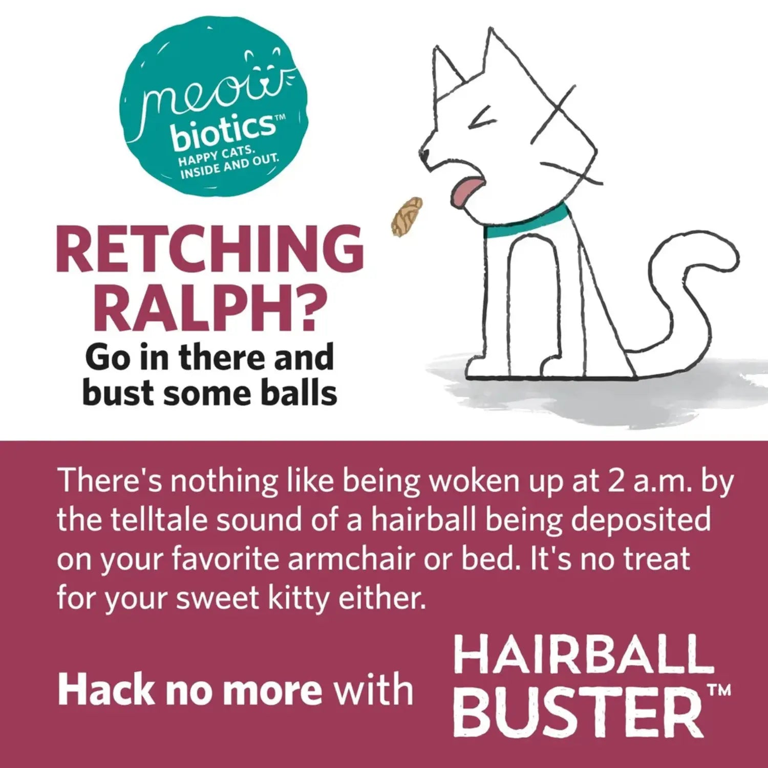 Fidobiotics Hairball Buster 2 Billion 30 Servis Sfn