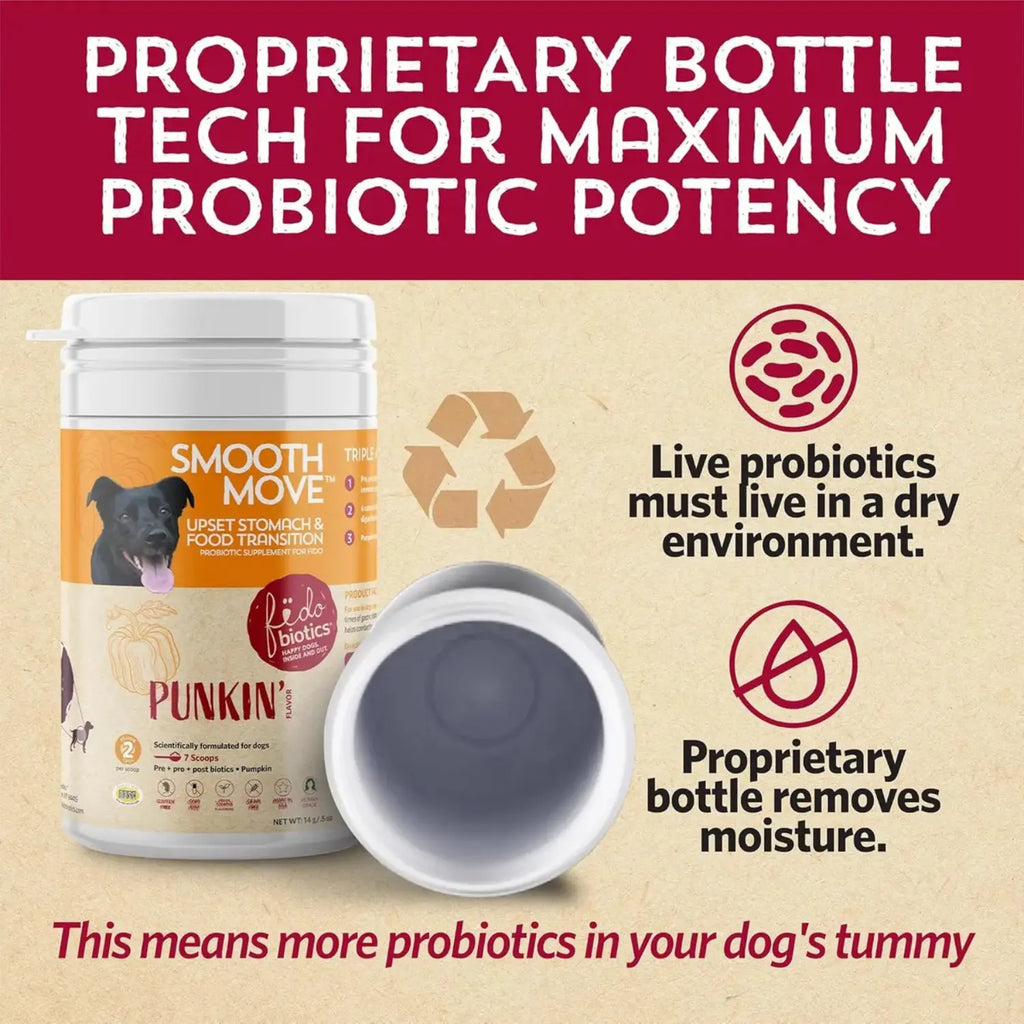 Fidobiotics Smooth Move Probiotico Para Perro 7serv Sfn