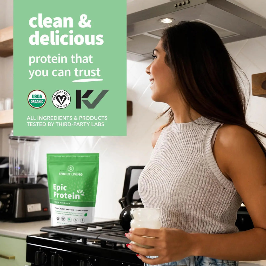 Sprout L Epic Protein Green Kingdom Proteina Vegana 455 grs Sfn