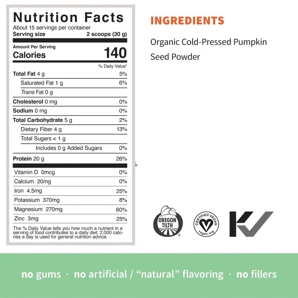 Simple Protein Pumpkin Seed 1 libra