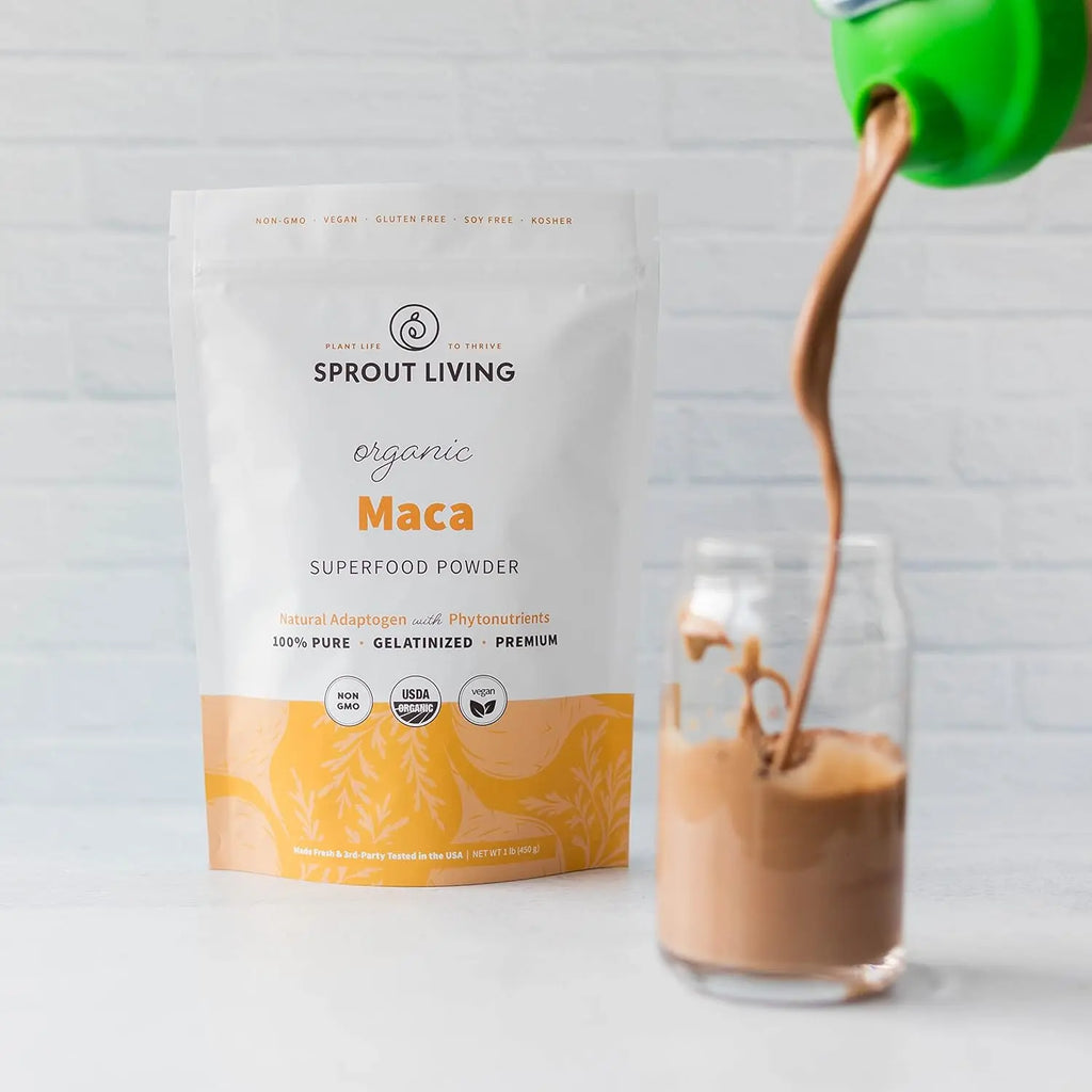 Organic Maca Root (Gelatinized) Powder 1 libra