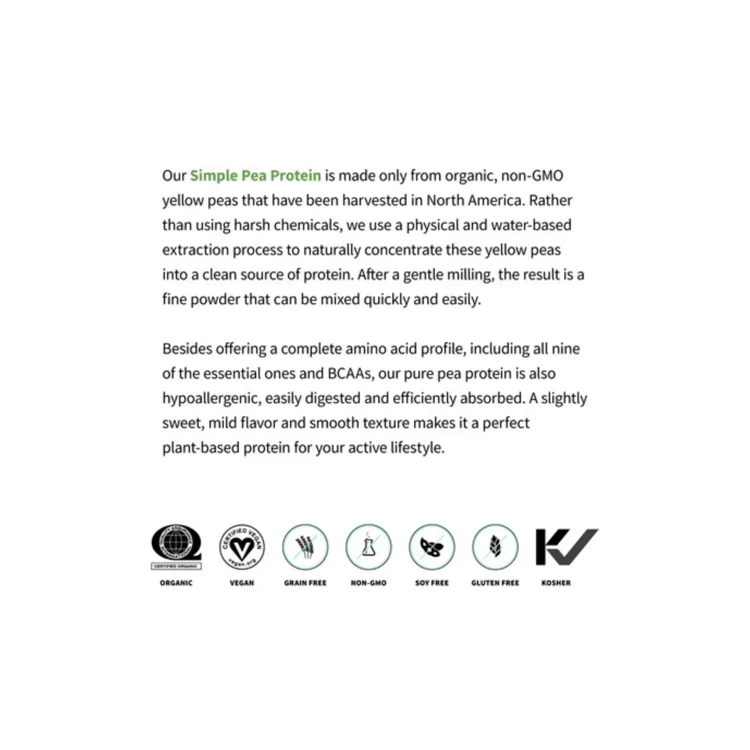 Simple Protein Pea 2 libras