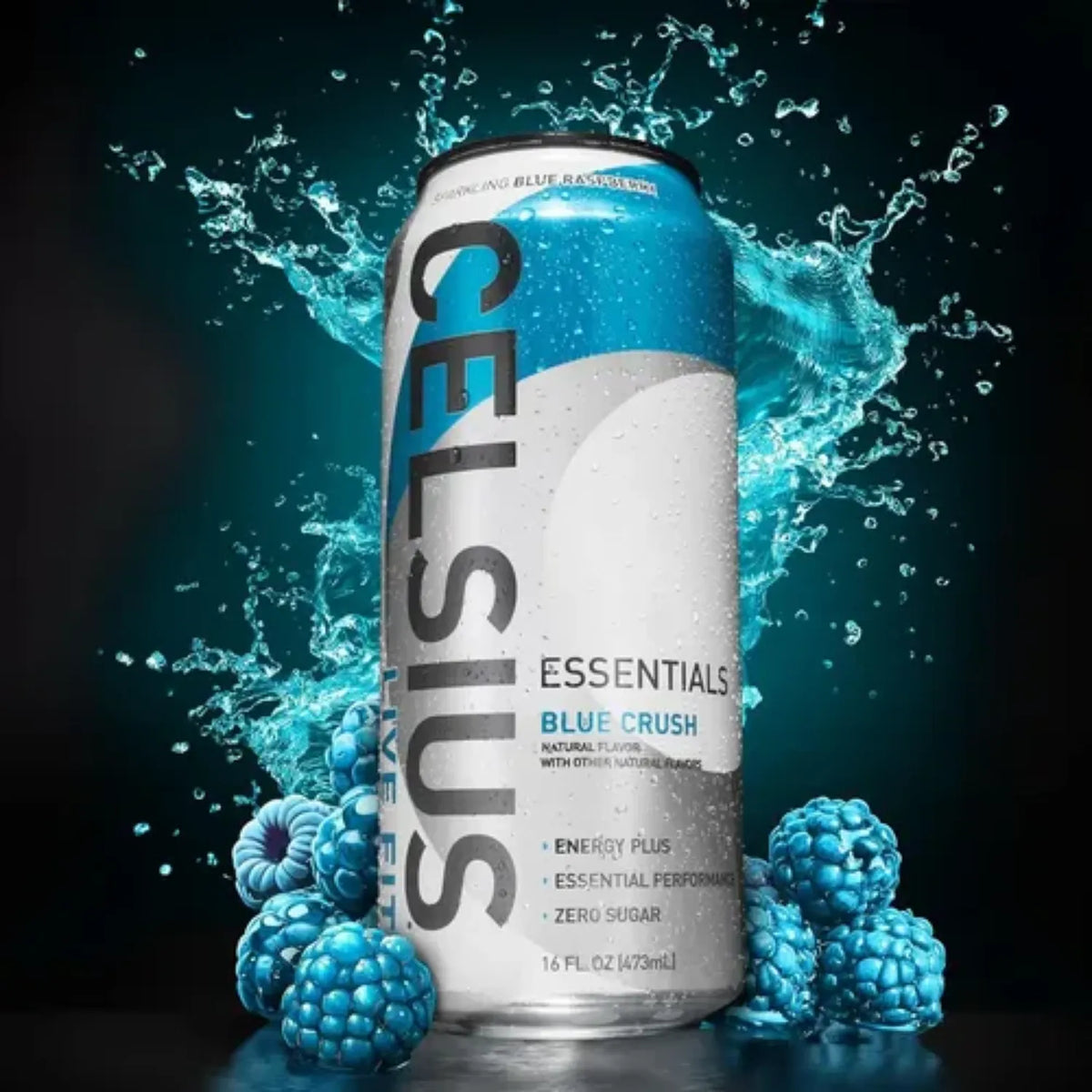 Celsius Essentials Sparkling Blue Crush 473 ml 12 Pack
