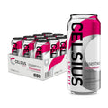 Celsius Essentials Bebida Energética Carbonatada Sabor Dragonberry Sin Azúcar, 12 Latas de 473 ml