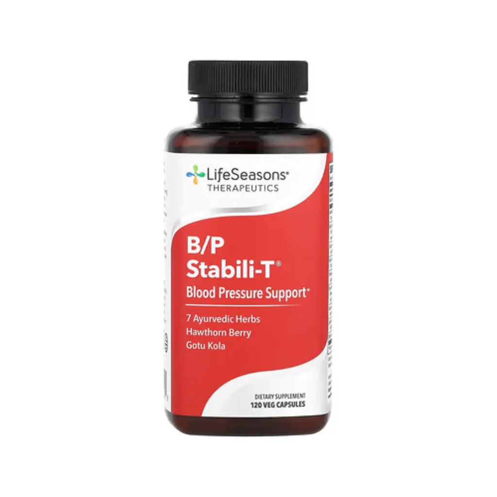 LifeSeasons, Stabili-T de B/P, Refuerzo para la presión arterial, 120 cápsulas vegetales