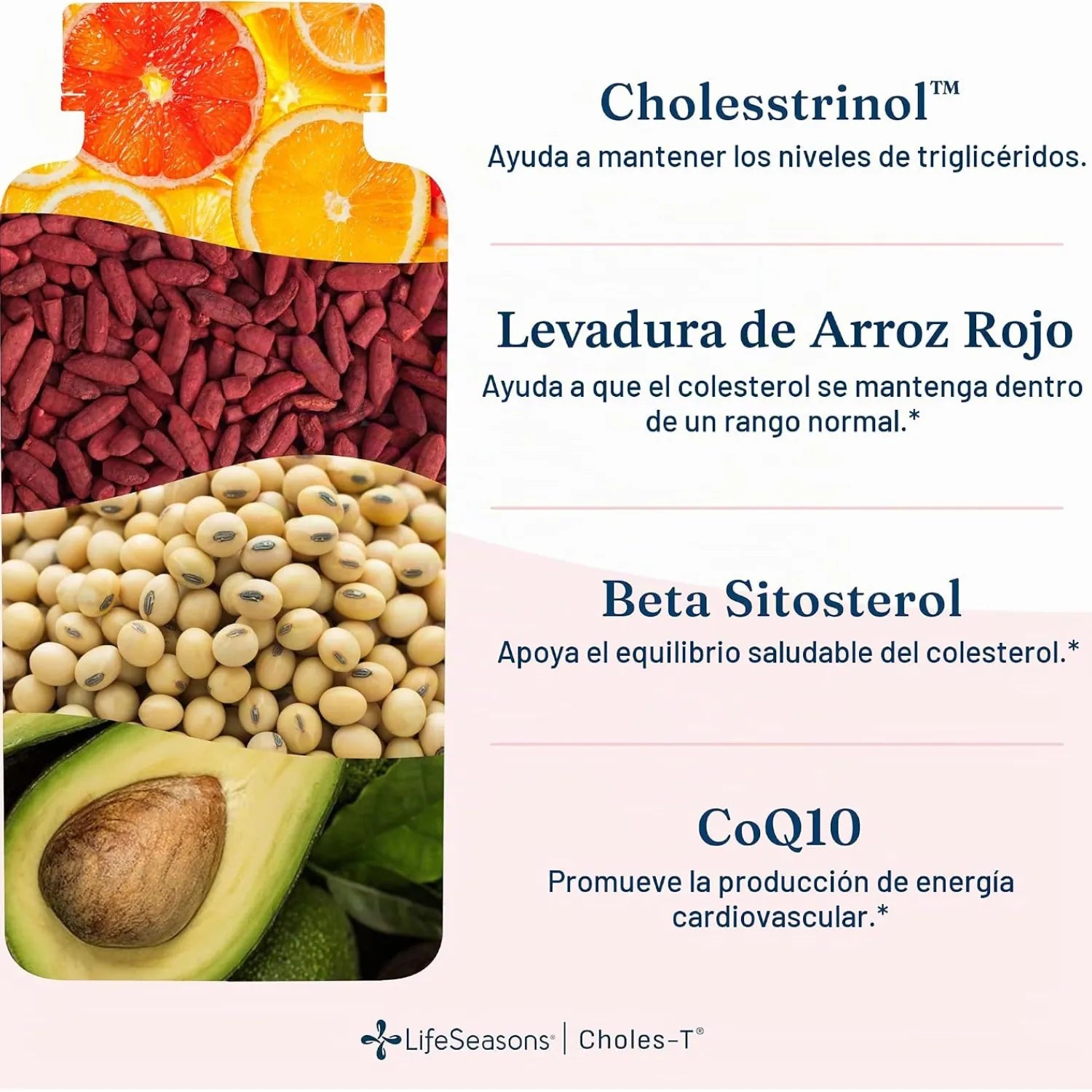 LifeSeasons Choles-T Cholesterol Support 90 Capsulas