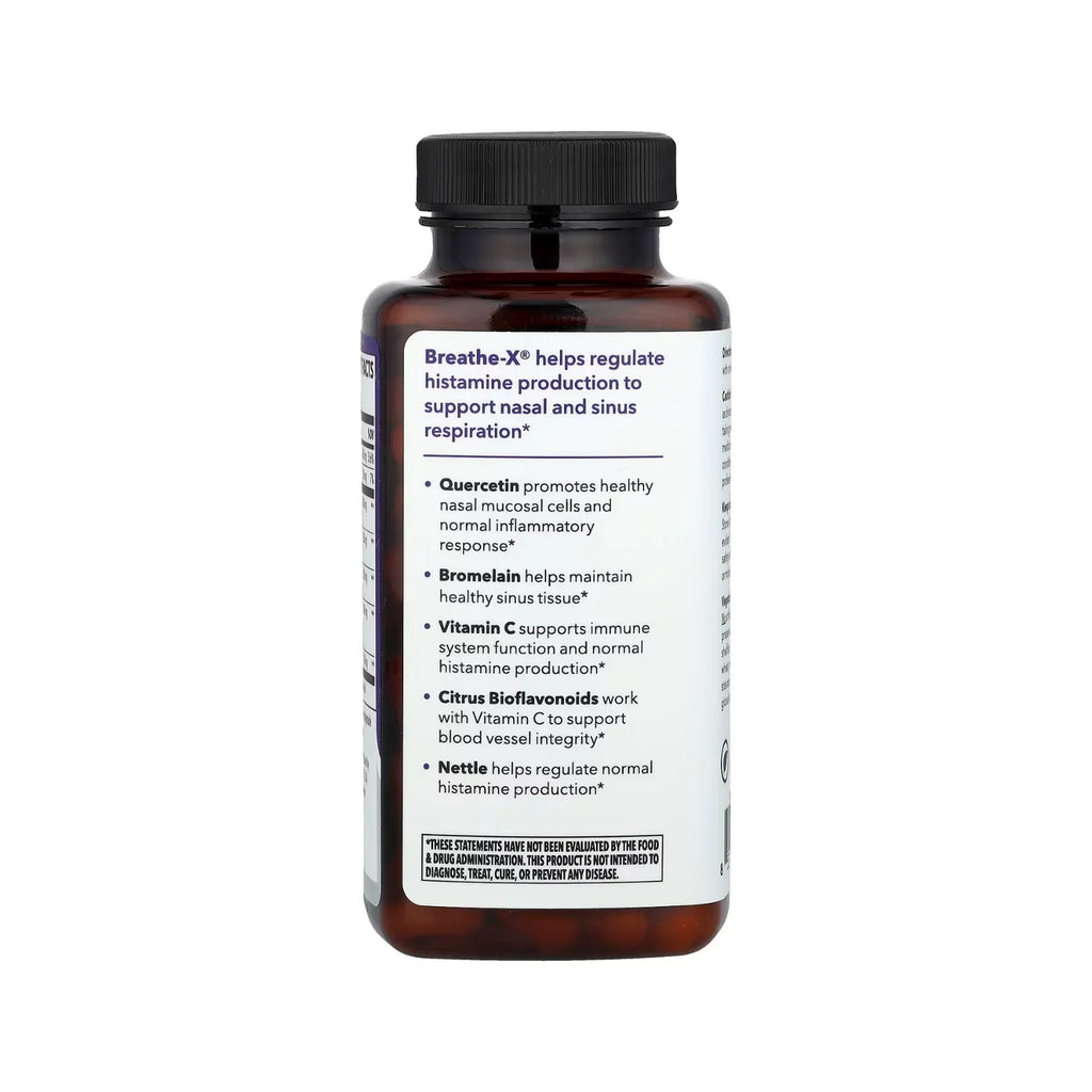 LifeSeasons, Breathe-X, Allergy & Sinus Support con 90 Capsulas Veg