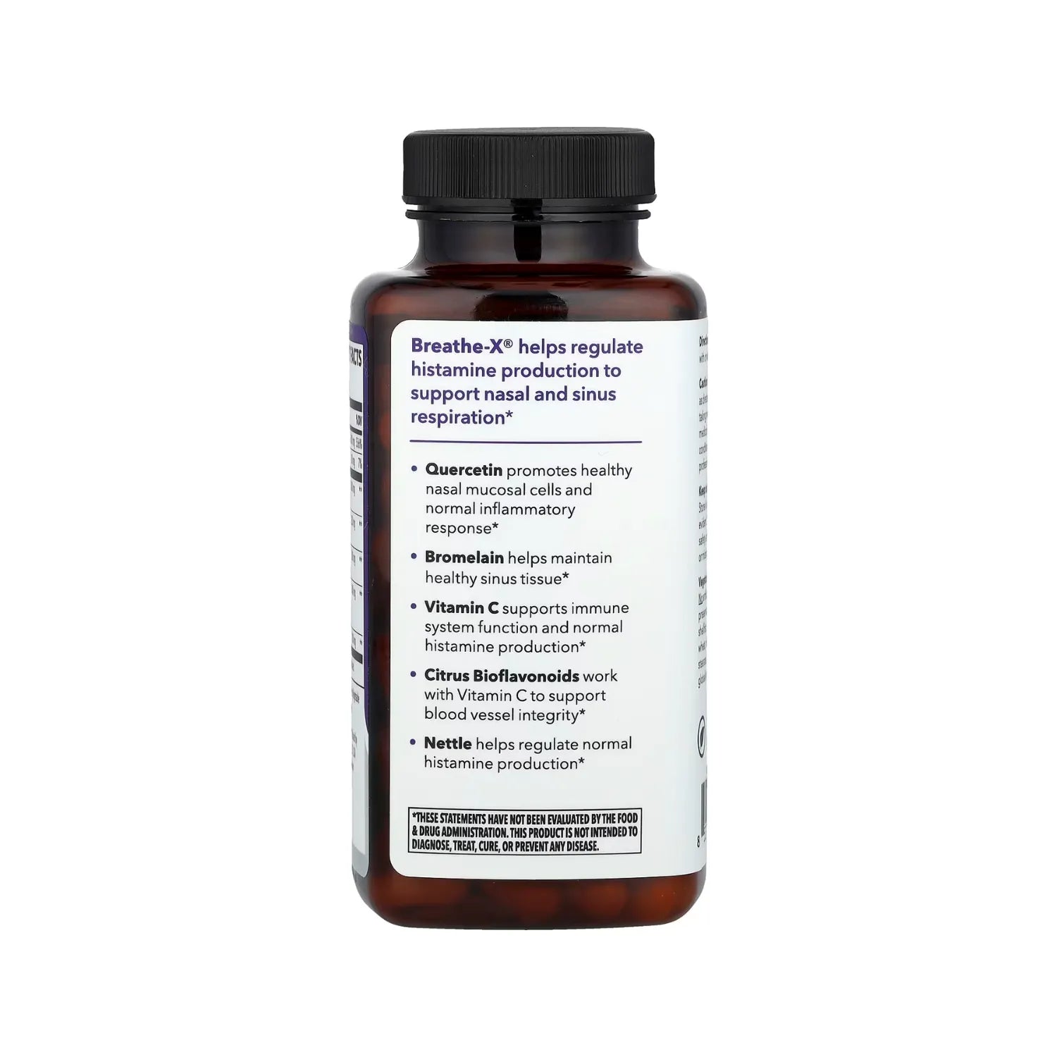 LifeSeasons, Breathe-X, Allergy & Sinus Support con 90 Capsulas Veg