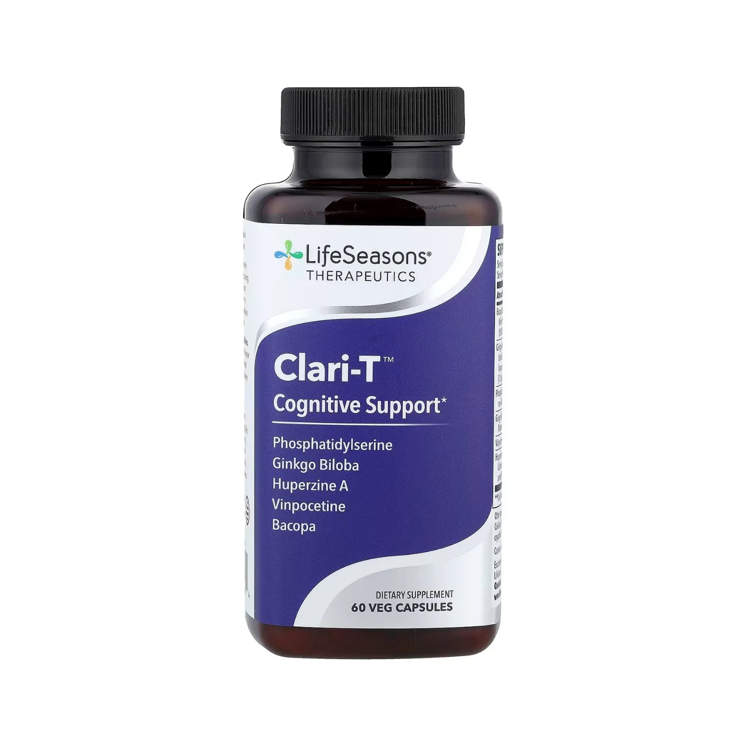 LifeSeasons Clari-T Cognitive Support 60 Capsulas