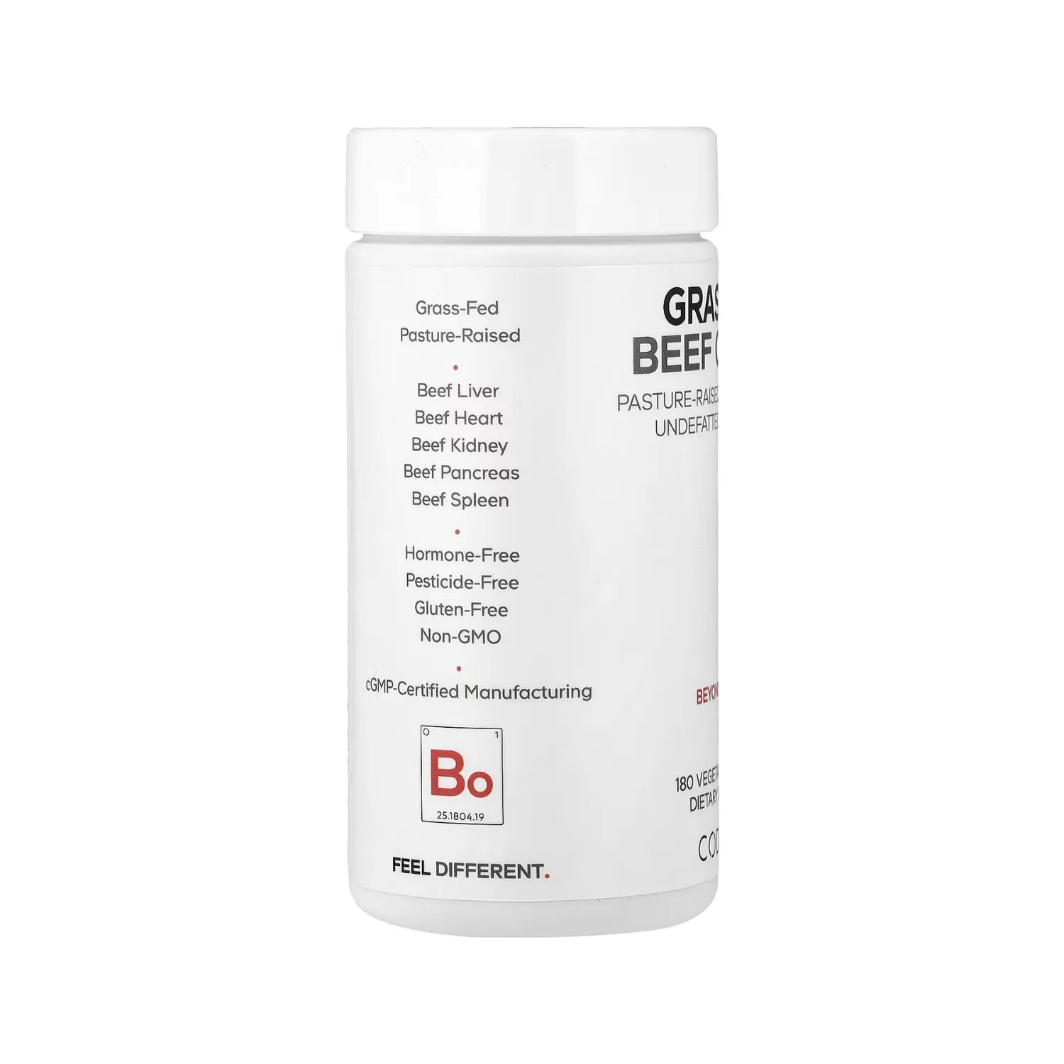 Codeage, Órganos De Reses Alimentadas Con Pasturas, 180 Cápsulas Vegetales