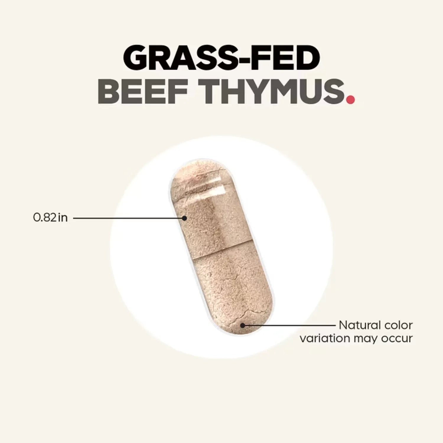 Codeage, Timo De Res Proveniente De Animales Alimentados Con Pasturas, 180 Cápsulas Vegetales