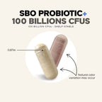 Codeage, SBO Probiótico + 100 Mil Millones De UFC De Larga Vida Útil, Prebióticos Y Probióticos, 90 Cápsulas Vegetales