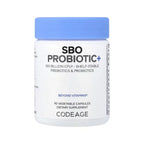 Codeage, SBO Probiótico + 100 Mil Millones De UFC De Larga Vida Útil, Prebióticos Y Probióticos, 90 Cápsulas Vegetales