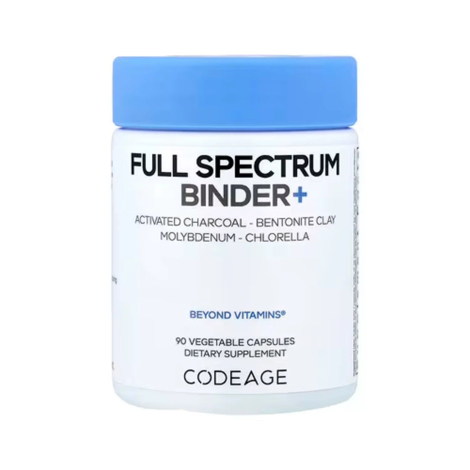Codeage Aglutinante De Espectro Completo + Con 90 Cápsulas Vegetales