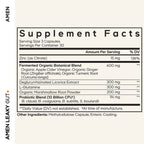 Codeage, Amén, Síndrome Del Intestino Permeable + Plantas Medicinales, Probióticos Y Zinc, 90 Cápsulas Vegetales