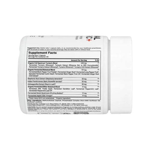 Codeage Cúrcuma Liposomal y más Con 90 Cápsulas Vegetales