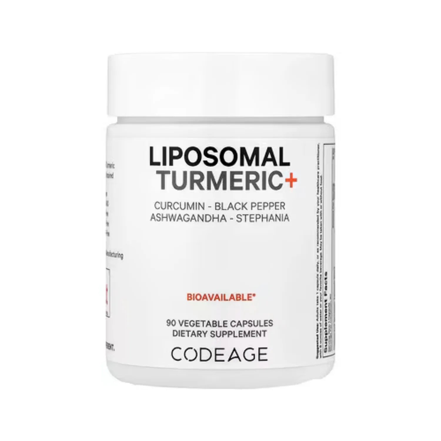 Codeage Cúrcuma Liposomal y más Con 90 Cápsulas Vegetales