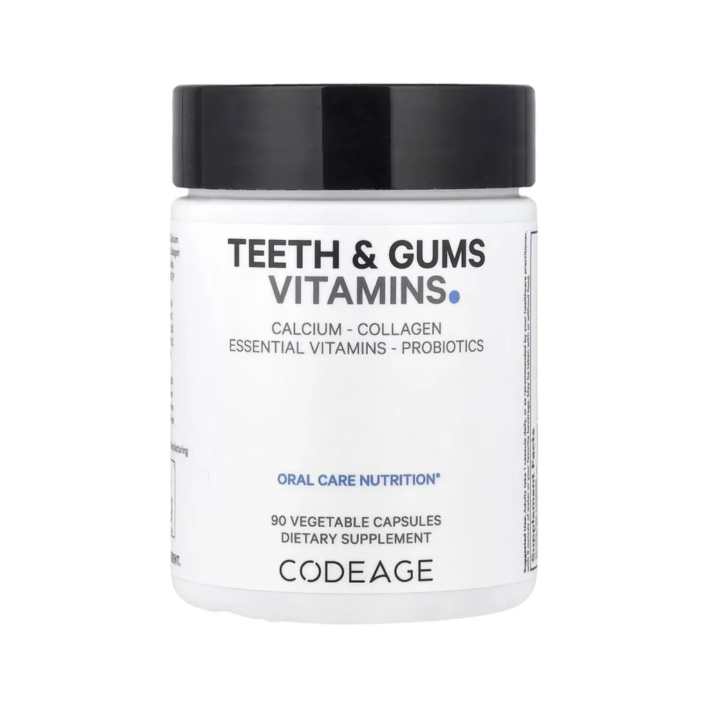 Codeage, Suplemento Vitamínico Para Dientes Y Encías, 90 Cápsulas Vegetales