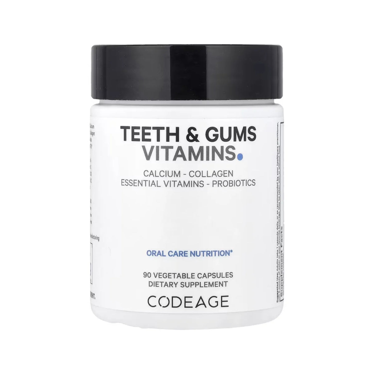 Codeage, Suplemento Vitamínico Para Dientes Y Encías, 90 Cápsulas Vegetales