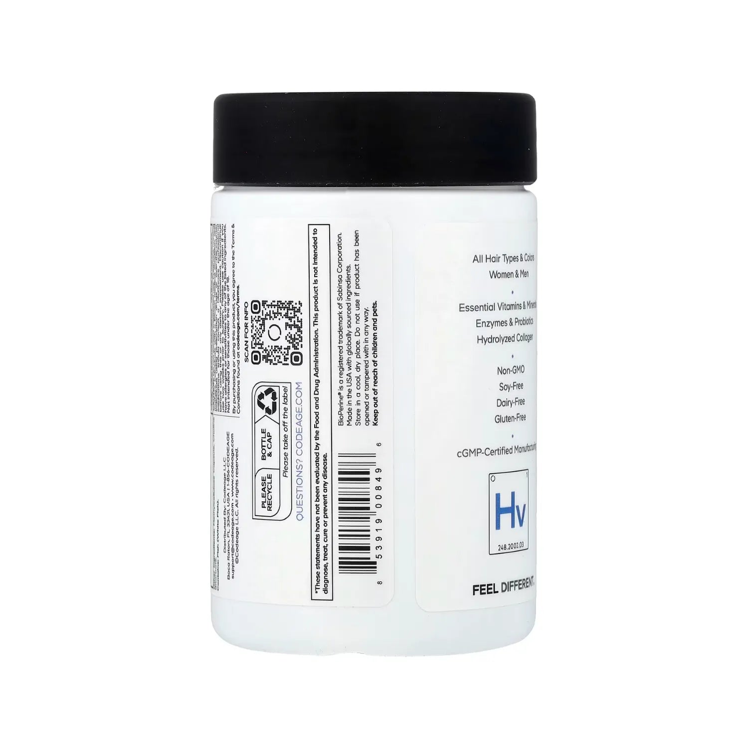 Codeage Hair Vitamins Con 120 Capsulas