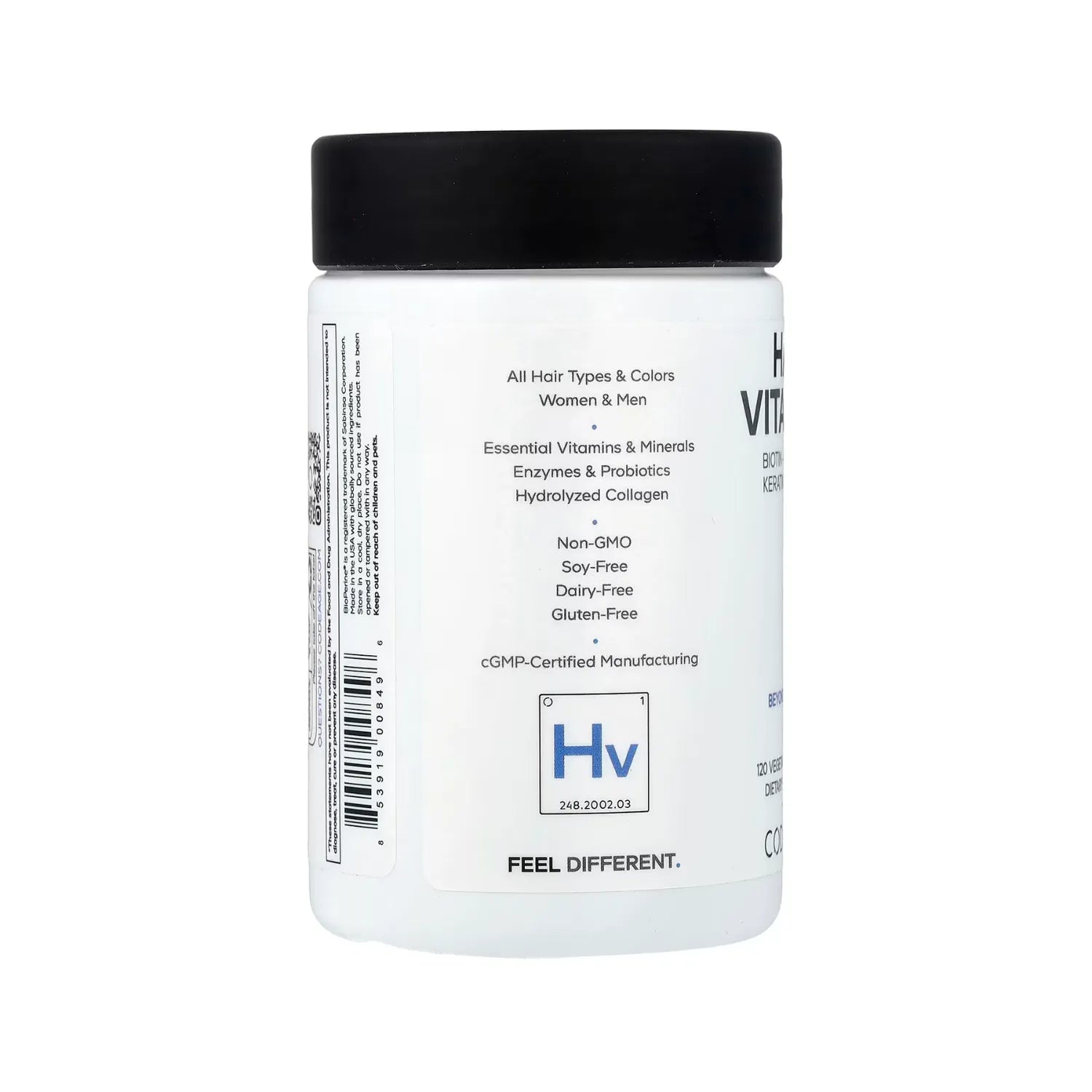 Codeage Hair Vitamins Con 120 Capsulas