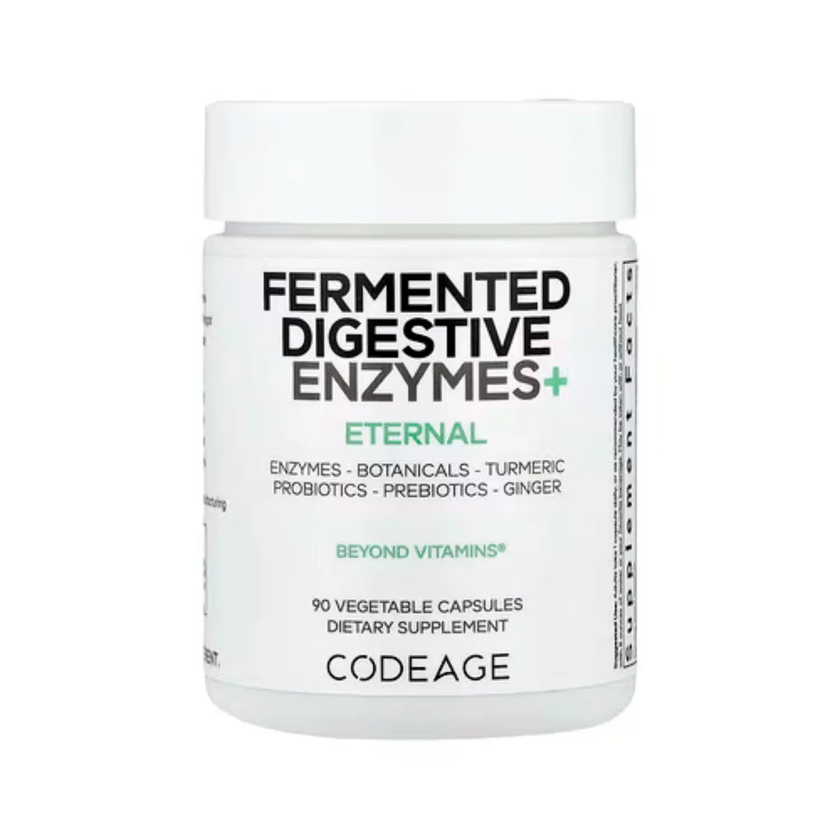 Codeage Enzimas Digestivas Fermentadas Y Más Con 90 Cápsulas Vegetales