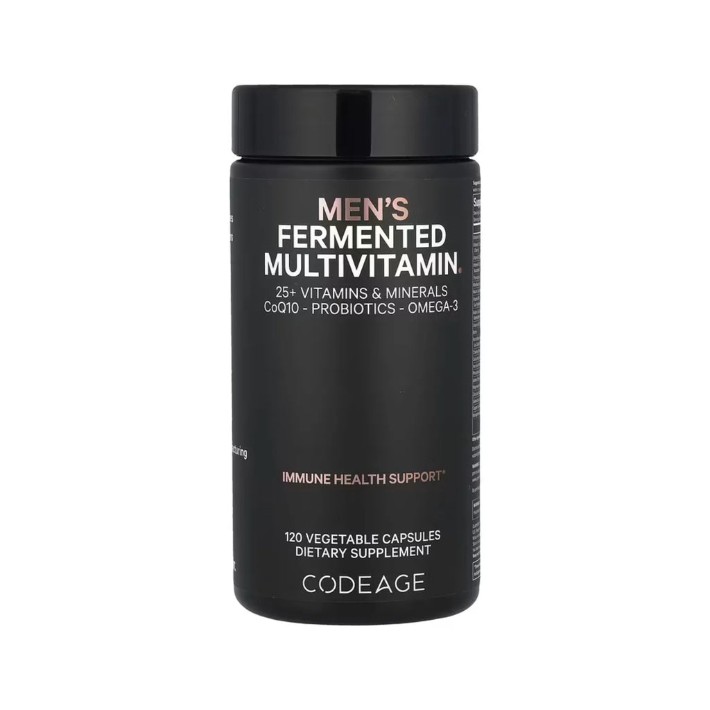 Codeage, Suplemento Multivitamínico Fermentado Para Hombres, 120 Cápsulas Vegetales