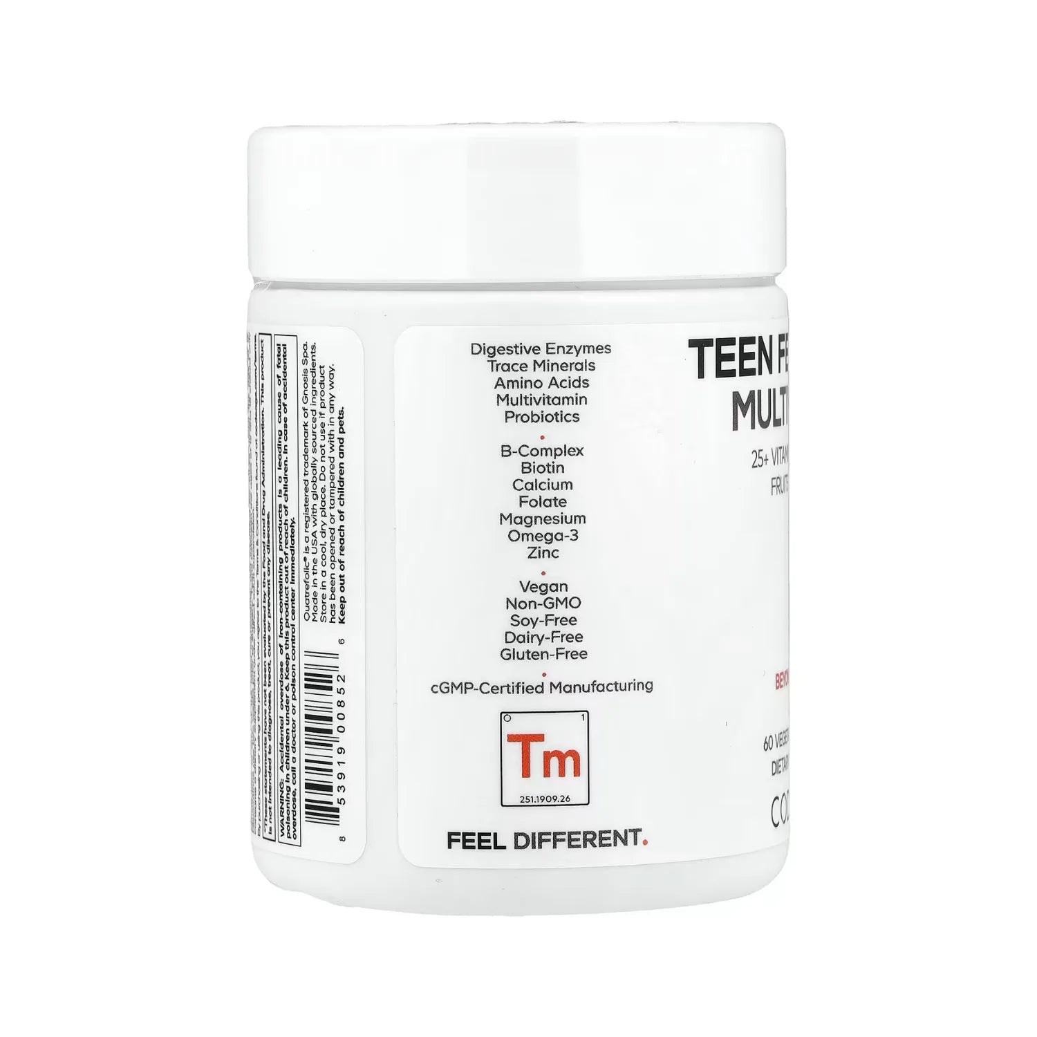 Codeage Teen's Fermented Multivitamin Con 60 Cápsulas Vegetales