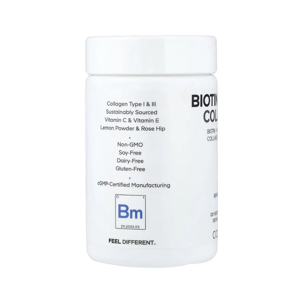 Codeage, Colágeno Marino Con Biotina + Ácido Hialurónico- Multivitamínico, 120 Cápsulas Vegetales