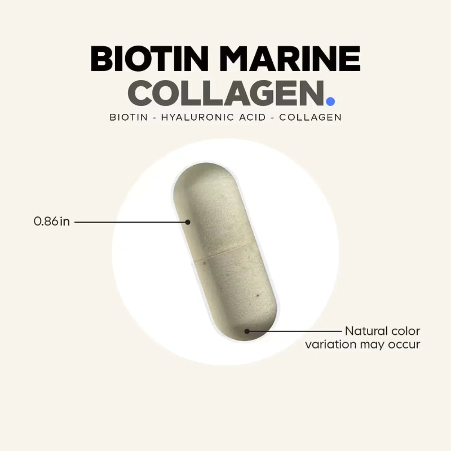 Codeage, Colágeno Marino Con Biotina + Ácido Hialurónico- Multivitamínico, 120 Cápsulas Vegetales