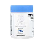 Codeage Complejo de vitaminas B y Metilfolato Con 120 Cápsulas Vegetales