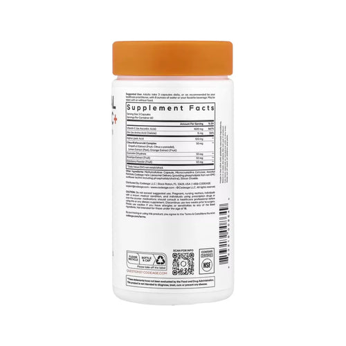 Codeage, Vitamina C Liposomal + Quercetina, Rosa Mosqueta Y Zinc, 180 Cápsulas Vegetales