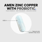 Codeage Amen Zinc/cobre Más Probióticos Con 90 Cápsulas Vegetales