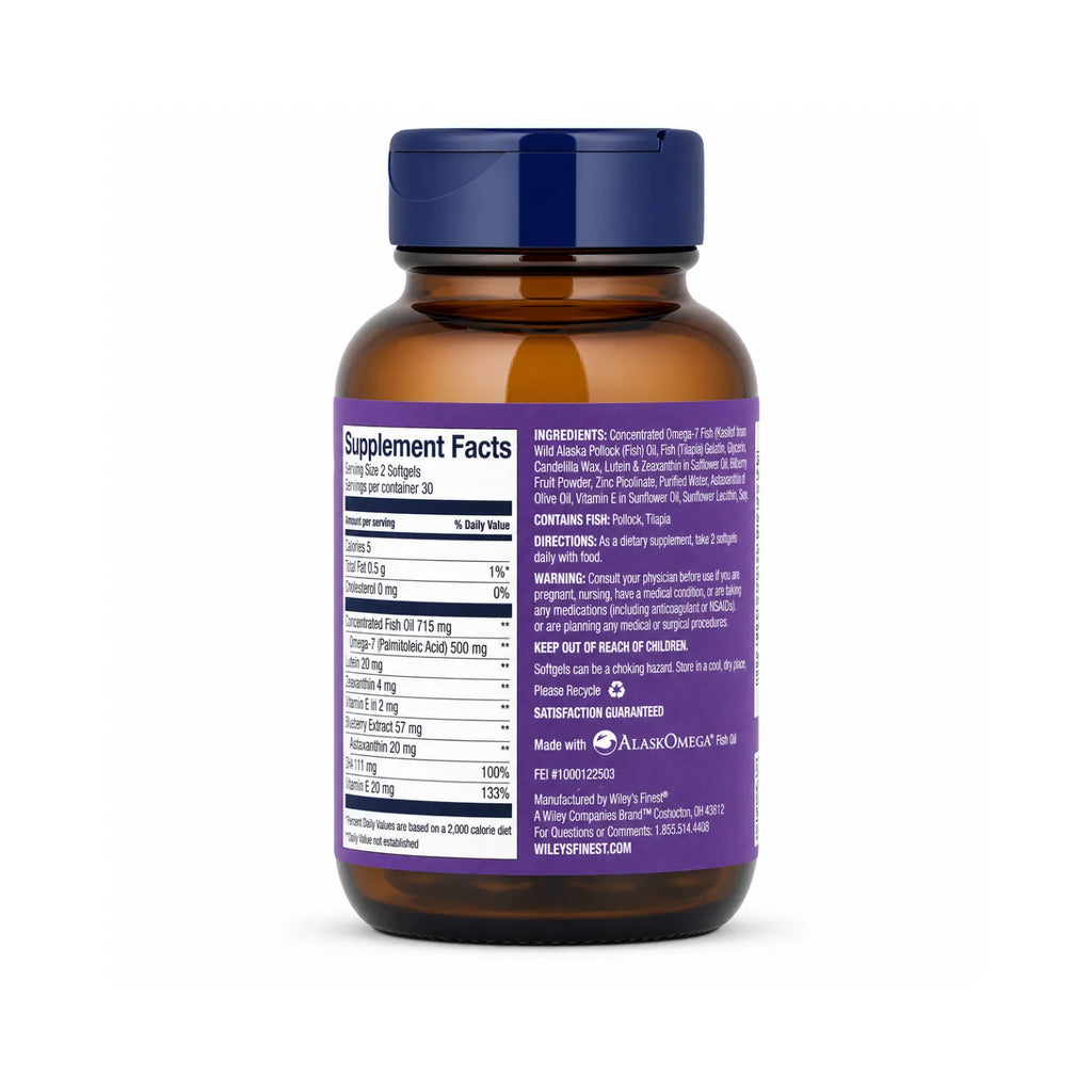 Wileys Finest Bold Vision Omega 7 60 Capsulas Blandas Sfn