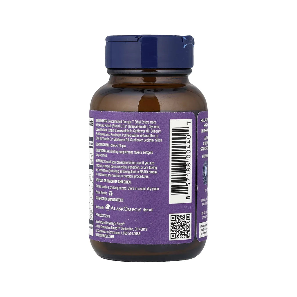 Wileys Finest Bold Vision Omega 7 60 Capsulas Blandas Sfn