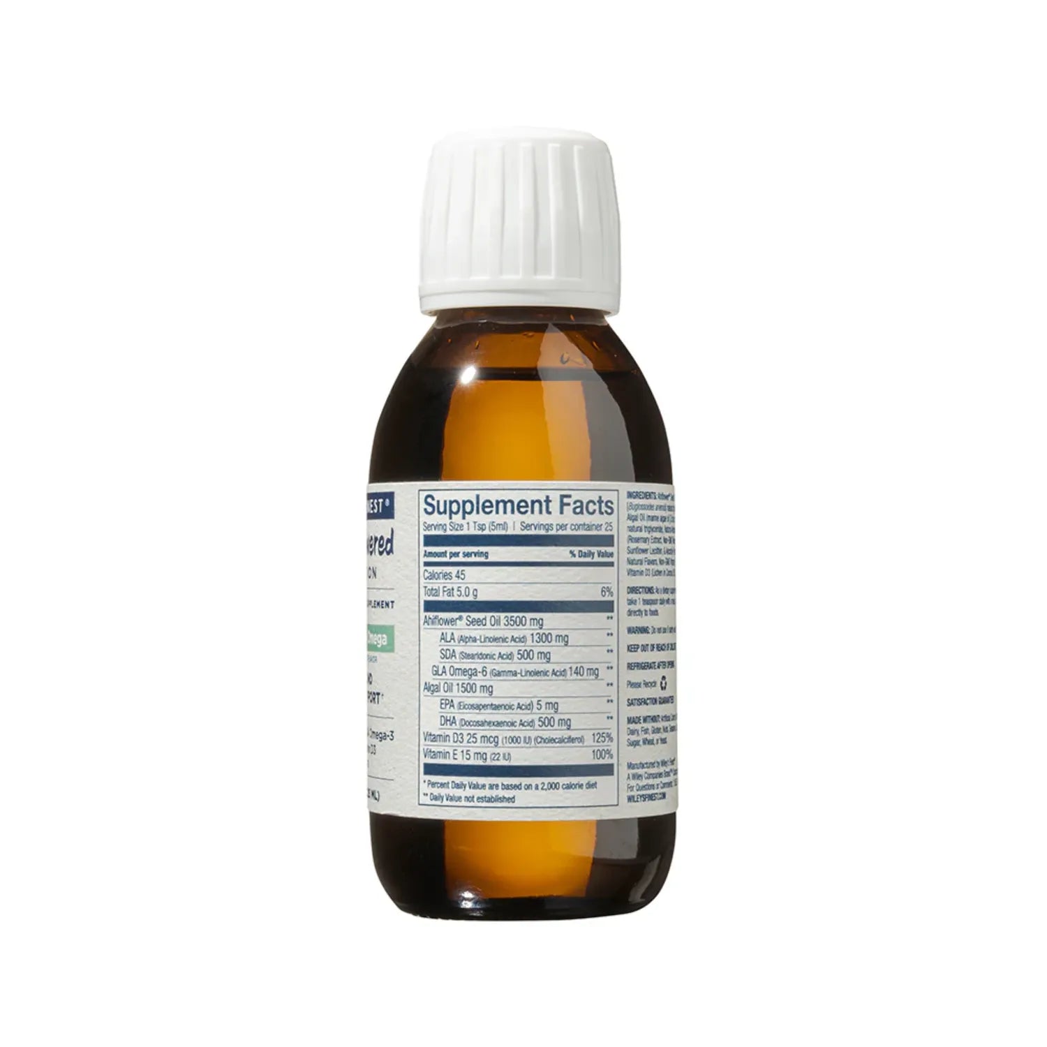 Wiley's Finest, Catchfree Omega, Favorece Un Funcionamiento Cerebral Saludable, 4.23 Fl Oz (125 Ml)