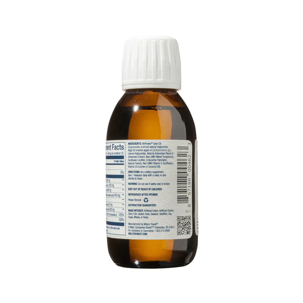 Wiley's Finest, Catchfree Omega, Favorece Un Funcionamiento Cerebral Saludable, 4.23 Fl Oz (125 Ml)