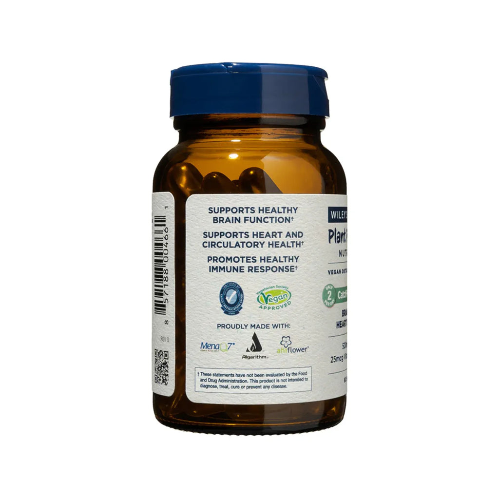 Wiley's Finest Catchfree Omega, Refuerzo Para El Cerebro Y El Corazón, 60 Cápsulas Blandas