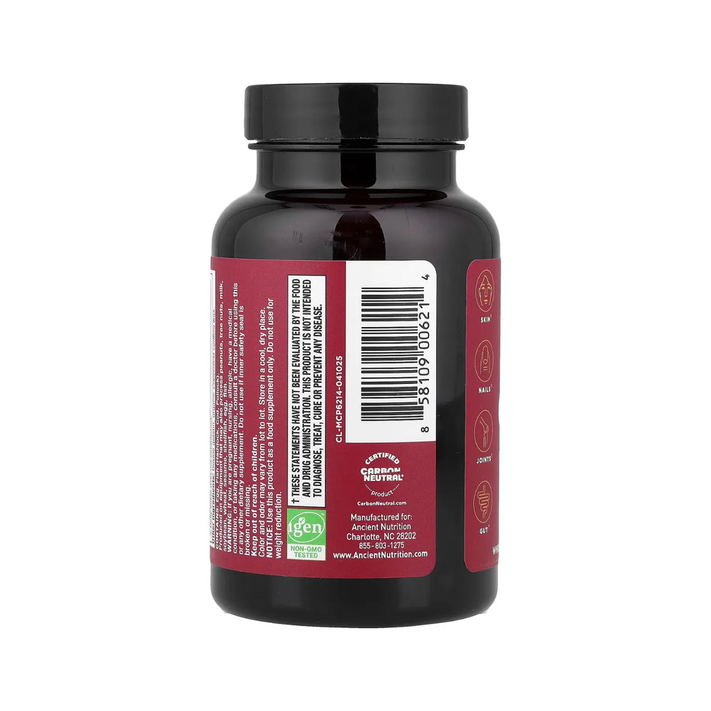 Ancient Nutrition, Colágeno múltiple, 90 cápsulas