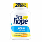 Drs Hope Luteína 20 mg | 60 Cápsulas Vegetales | Salud Visual y Protección Antioxidante | Suplemento Alimenticio