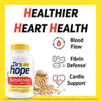 DR'S HOPE | Nattokinase 2,000 FU | 270 Cápsulas Vegetales | Apoyo a la Circulación y Salud Cardiovascular