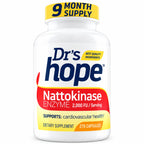 DR'S HOPE | Nattokinase 2,000 FU | 270 Cápsulas Vegetales | Apoyo a la Circulación y Salud Cardiovascular